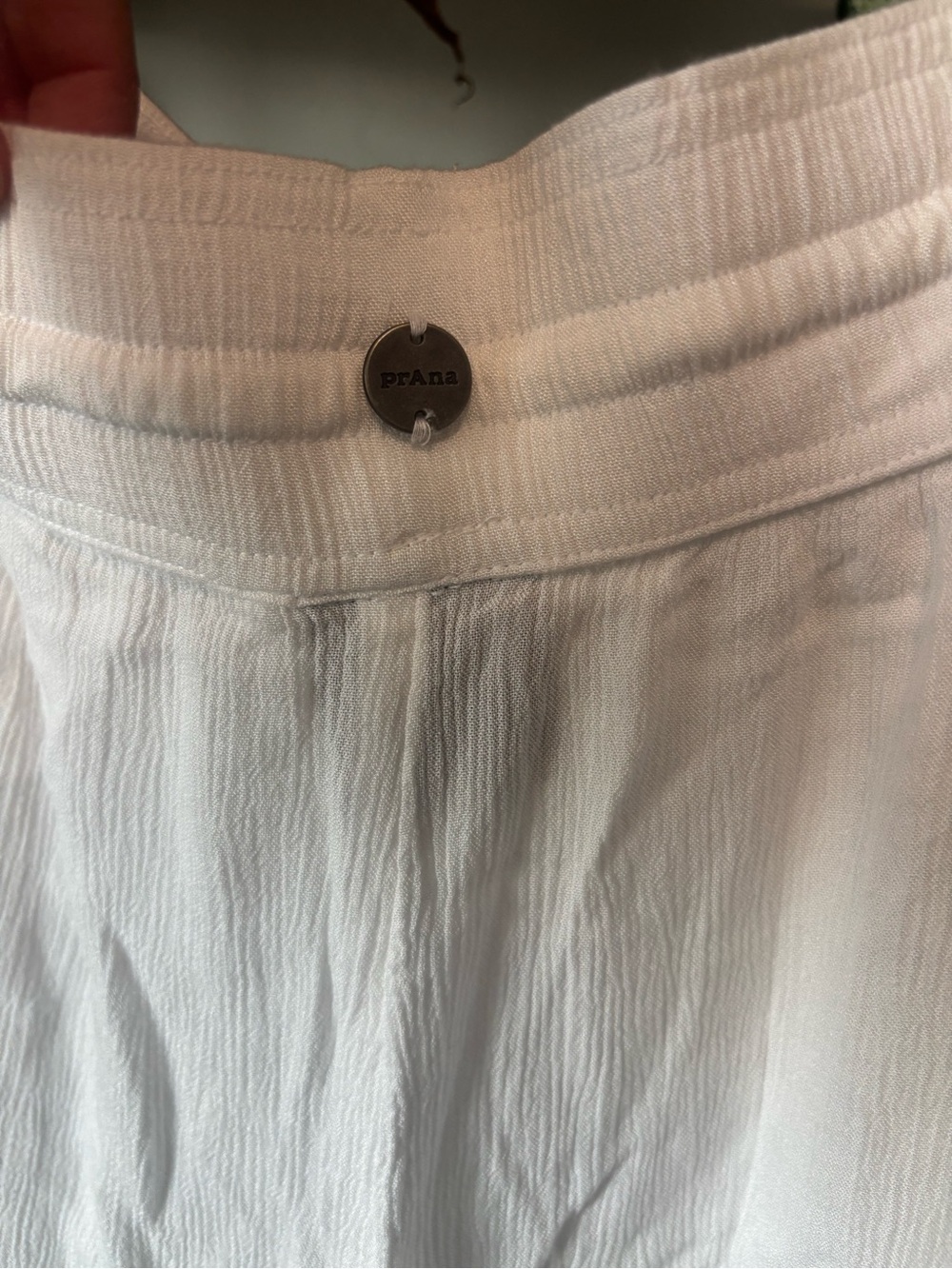 Prana Fernie Beach Pant in White | Large - Picture 7 of 7